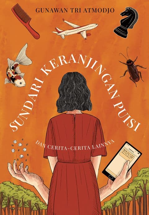 Sampul depan Sundari Keranjingan Puisi: dan Cerita-Cerita Lainnya