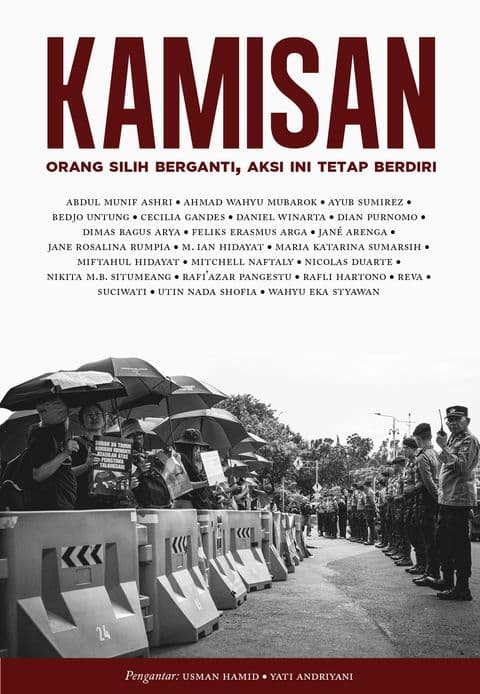 Sampul depan Kamisan: Orang Silih Berganti, Aksi Ini Tetap Berdiri