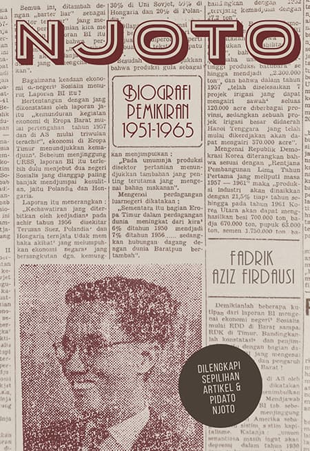 Sampul depan Njoto: Biografi Pemikiran 1951-1965