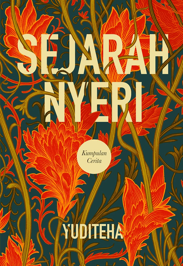 Sampul depan Sejarah Nyeri: Kumpulan Cerita
