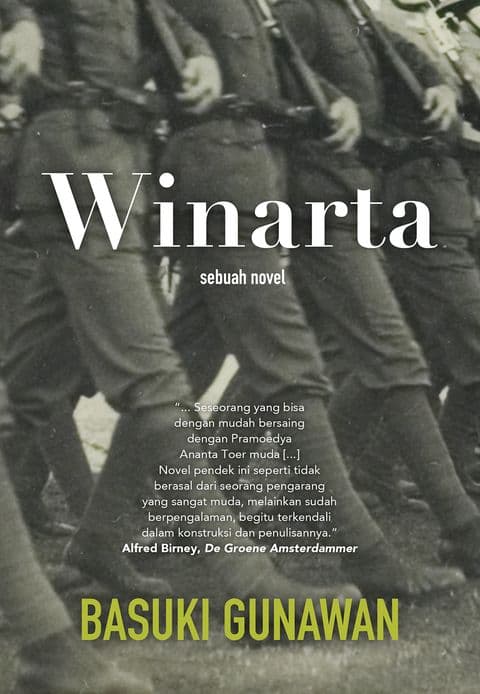 Sampul depan Winarta: Sebuah Novel