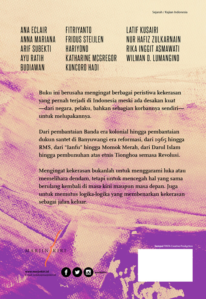 Memori-Memori Kekerasan: Ketegangan, Identitas, dan Nasionalisme